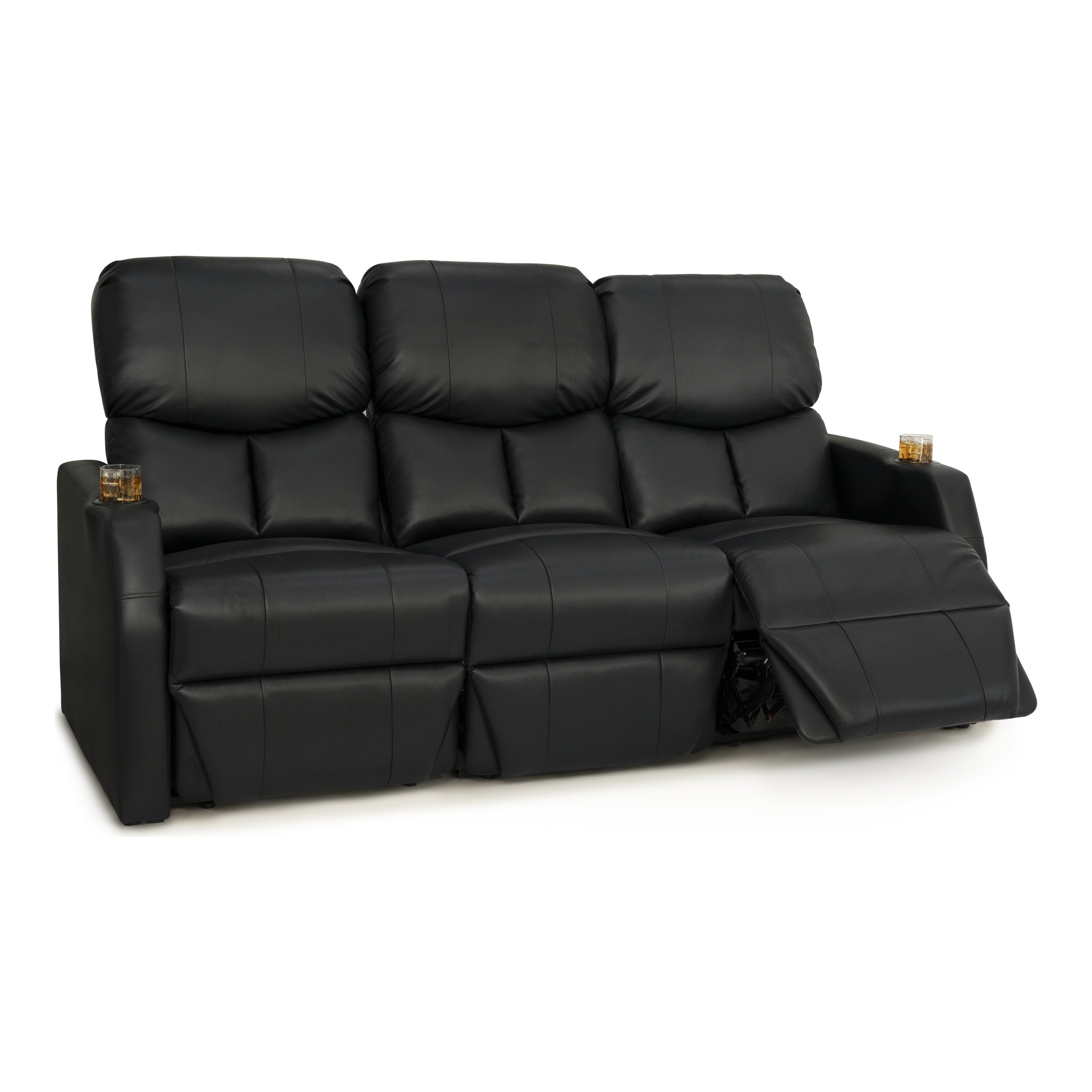 Seatcraft 12006 Leather Gel Spacesaver Home Theater Seating