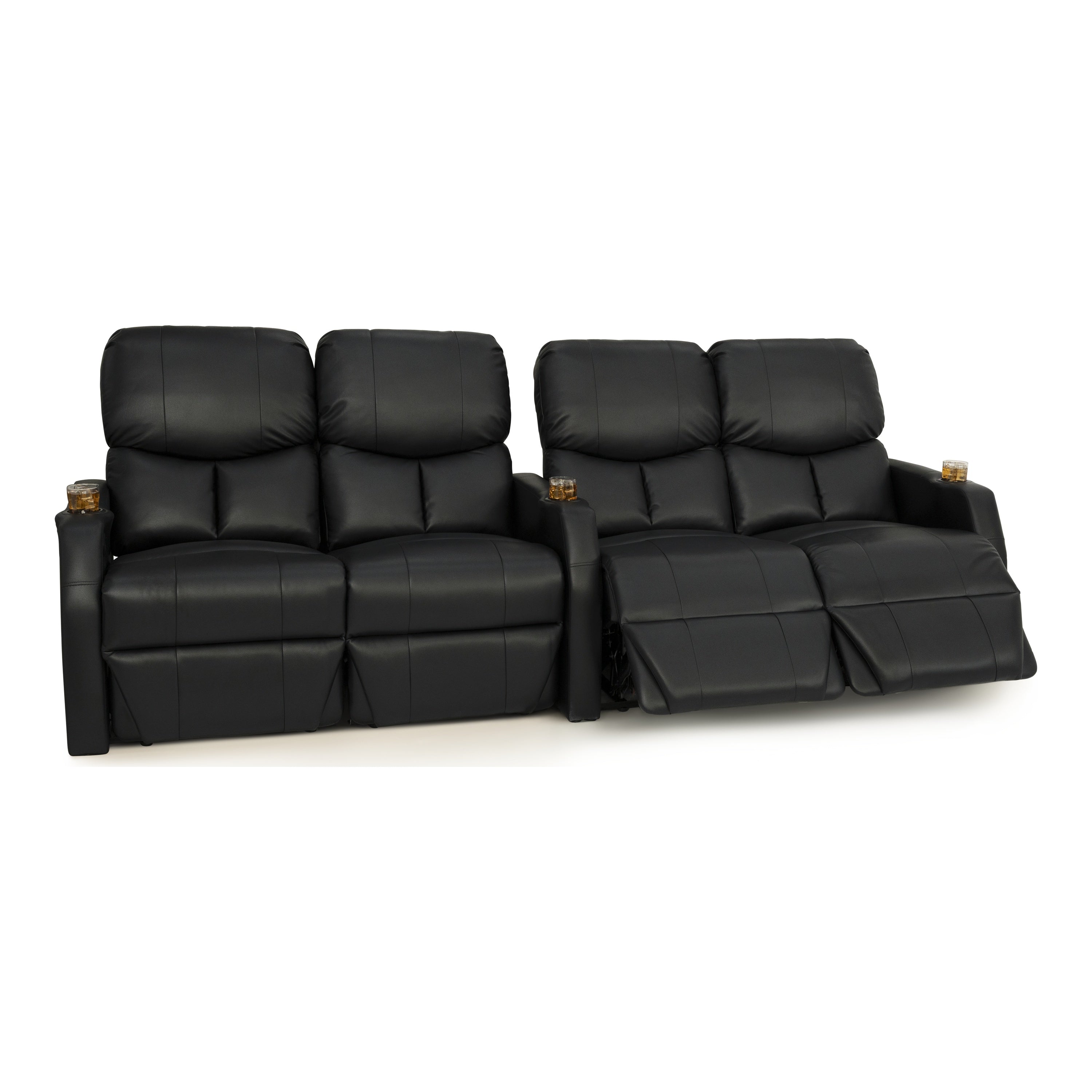 Seatcraft 12006 Leather Gel Spacesaver Home Theater Seating