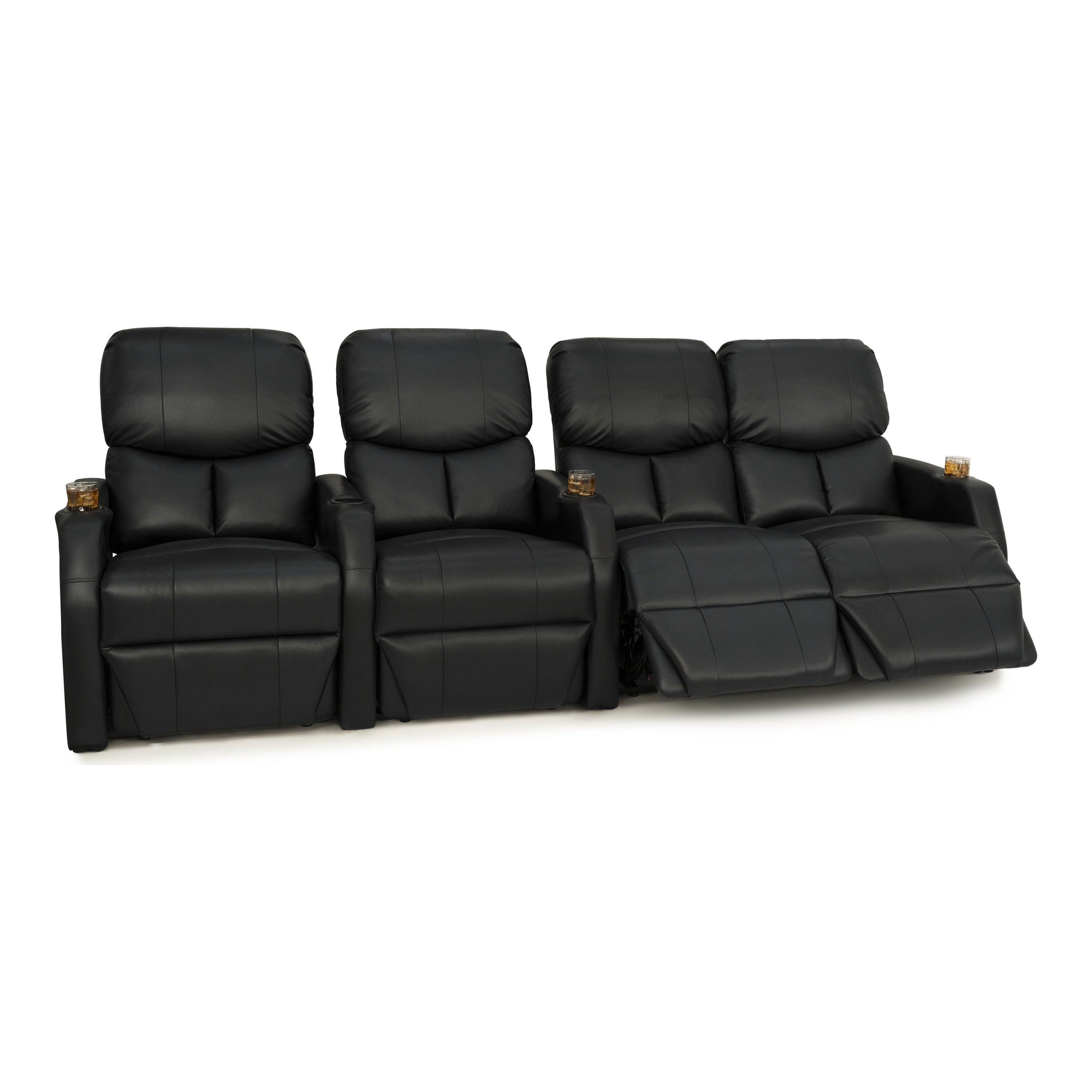 Seatcraft 12006 Leather Gel Spacesaver Home Theater Seating