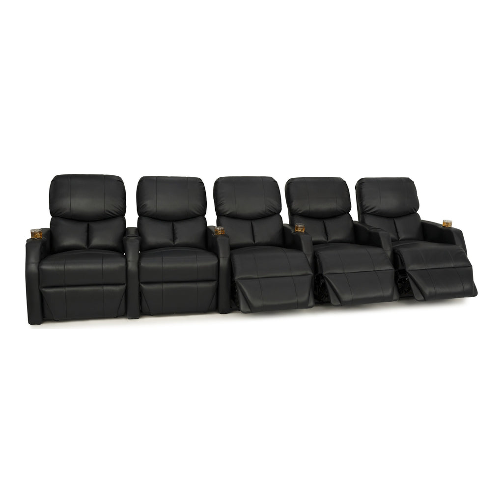 Seatcraft 12006 Leather Gel Spacesaver Home Theater Seating